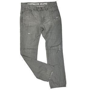 Express Jeans Mens Slim Low Rise Boot Cut 36x34